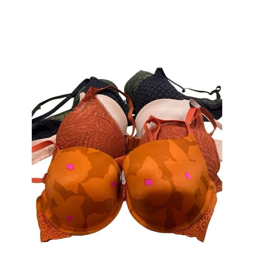 Sexy Lot of 5 bras Sz.38B Auden & warner’s maiden form lace halter